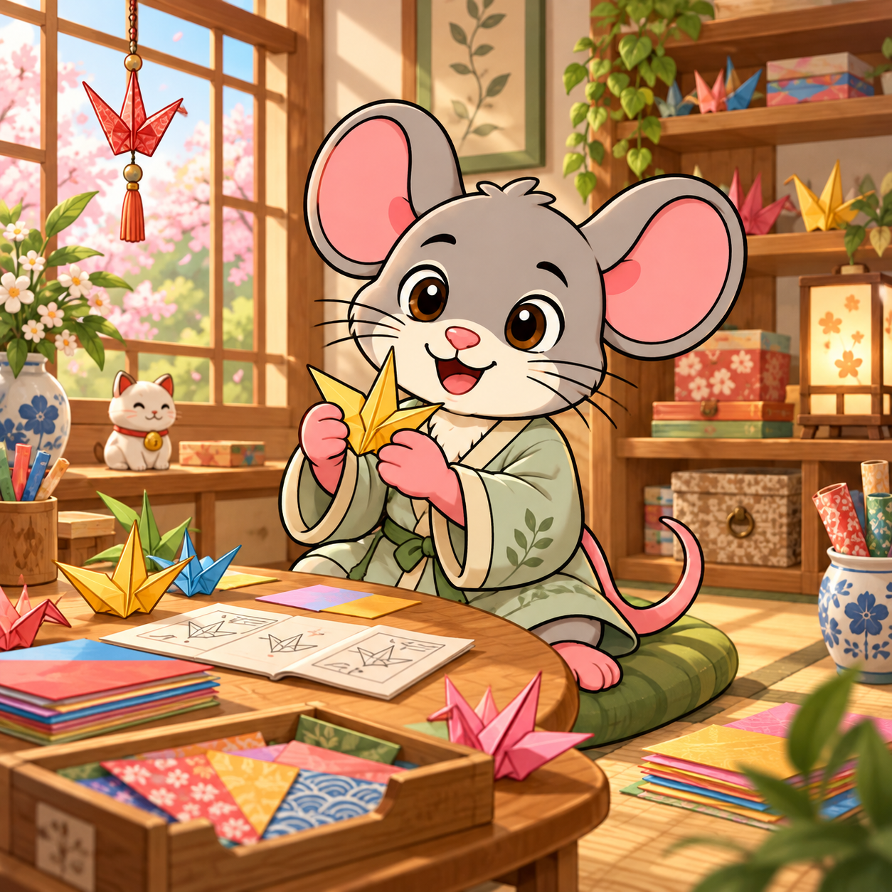 Ratina en una de sus aventuras